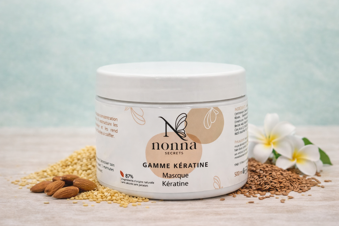 Masque Sublime kératine cheveux abîmés (500ml)