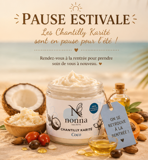 Chantilly Karité Coco – Chantilly karité cheveux secs coco nourrissante