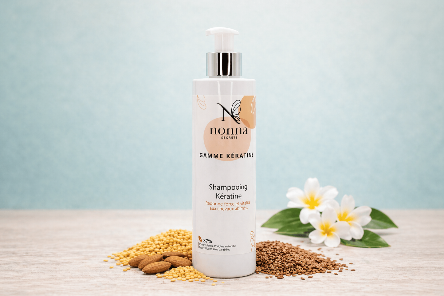 Sublime Kératine – Shampoing kératine cheveux abîmés